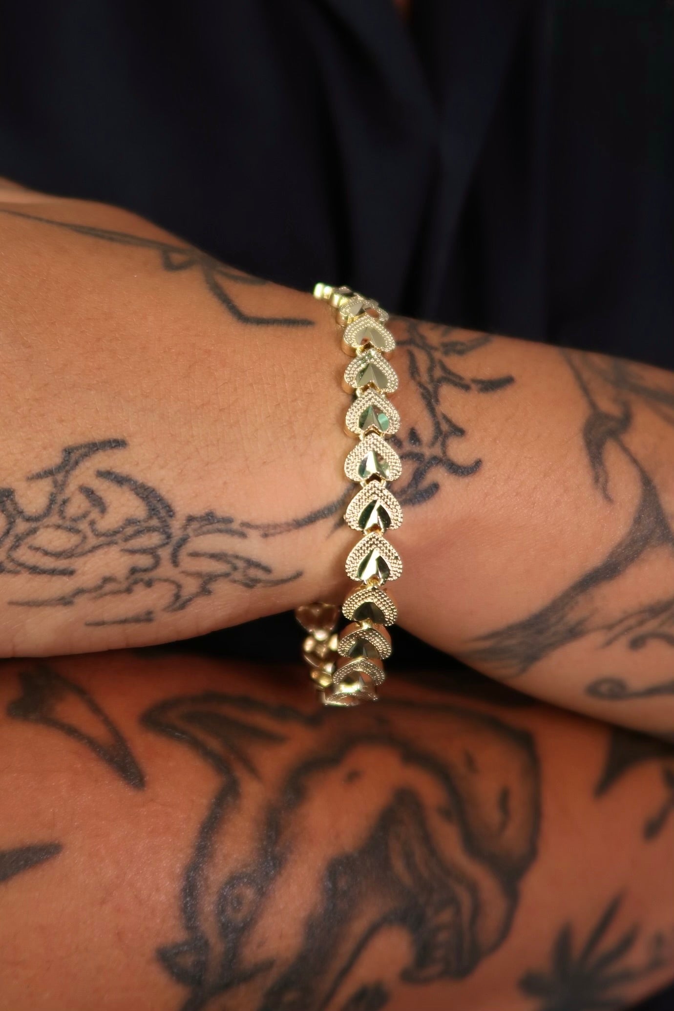 The Deluxe Loverboy Gold Bracelet
