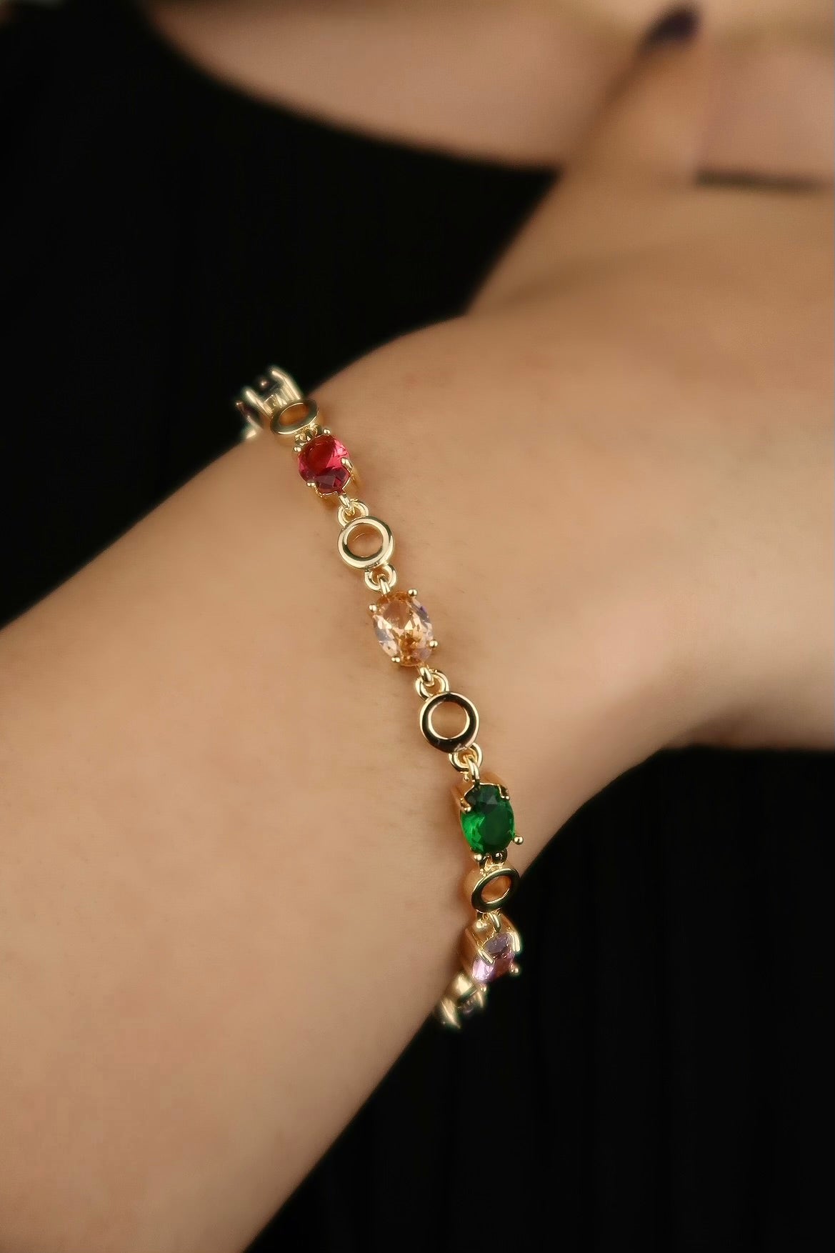 The Circle Rainbow Bracelet