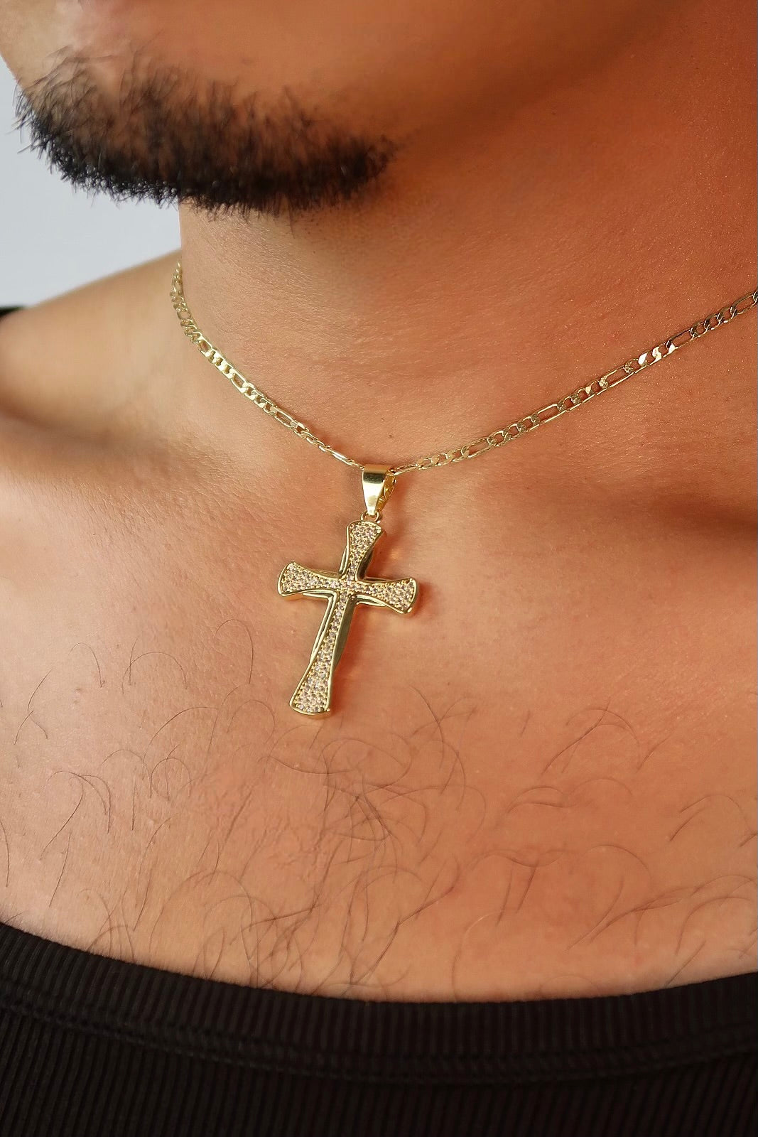 The Large Gold Cross Pendant