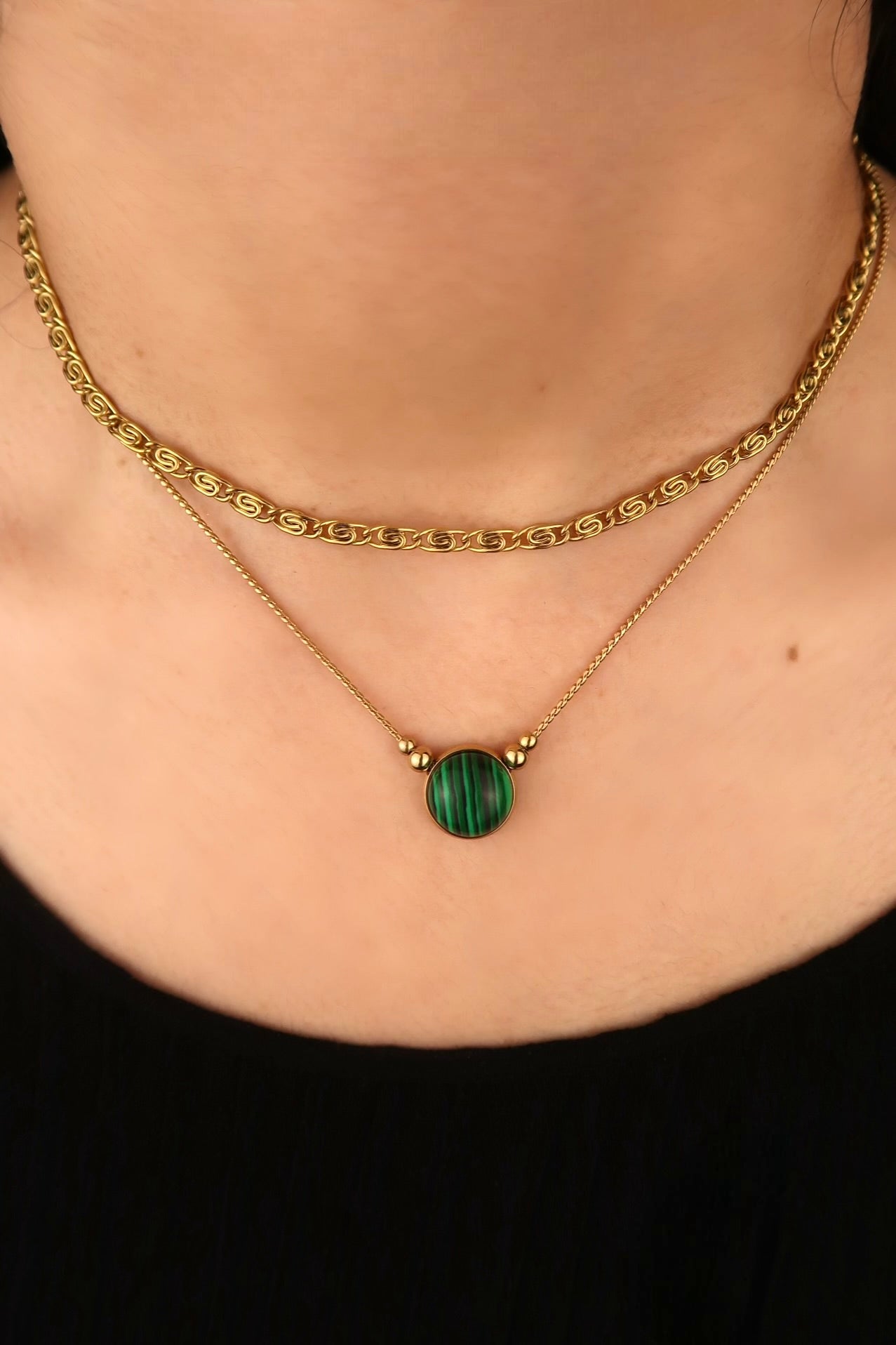 The Stunner Double Layer Chain Necklace