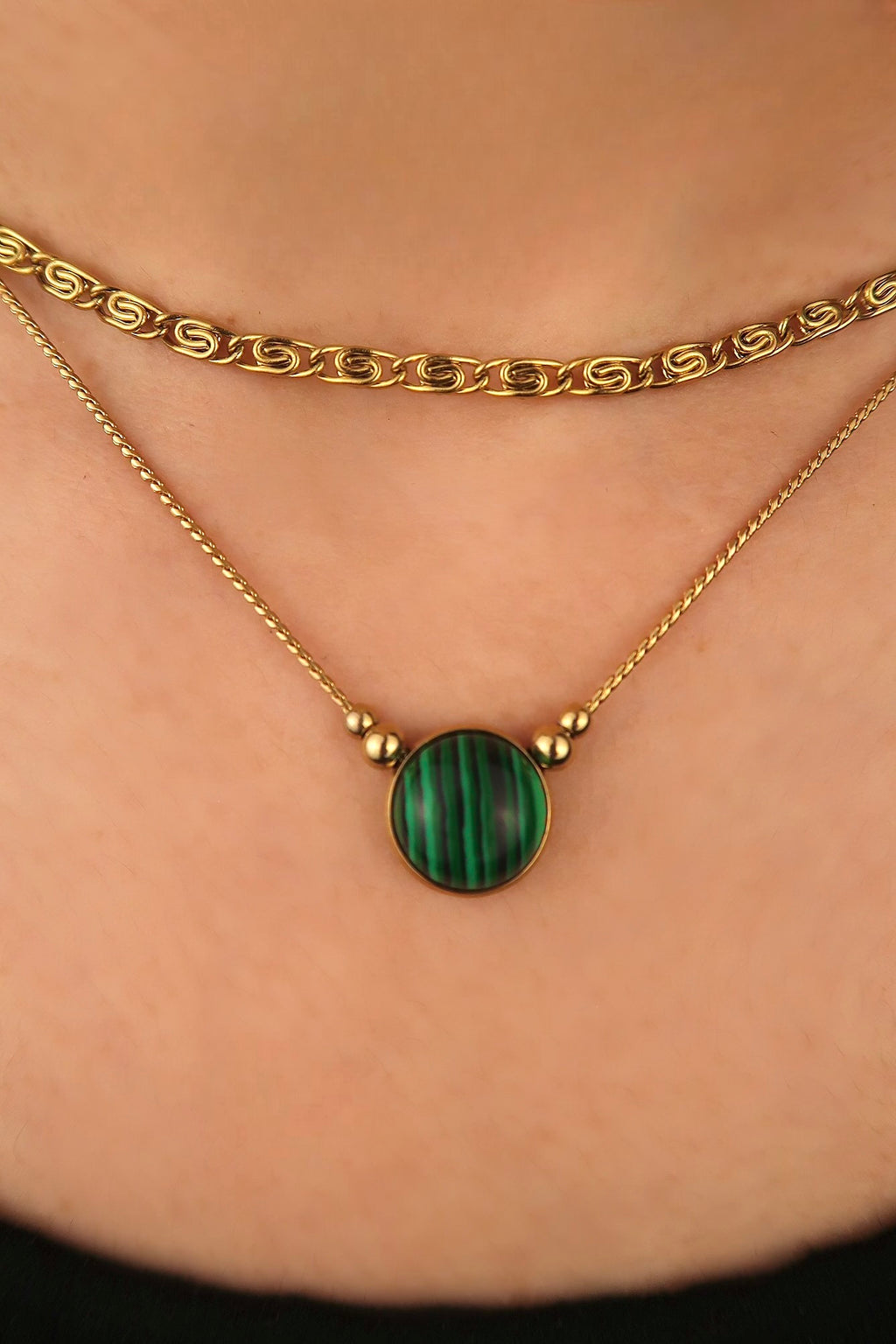 The Stunner Double Layer Chain Necklace