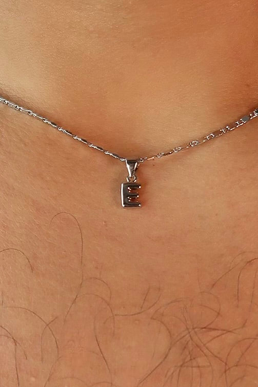 The Mini Silver Letter Charms