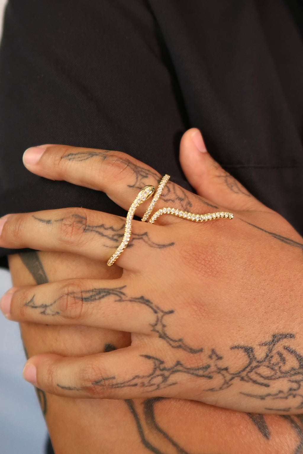 The Double Snake Ring