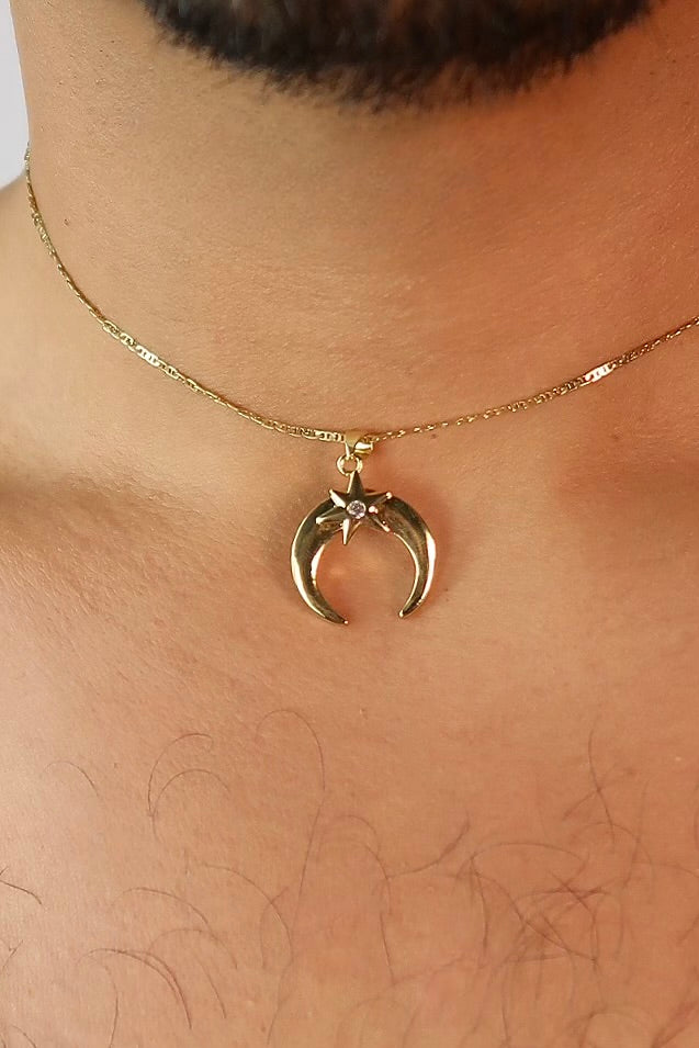 The Moon & Star Pendant