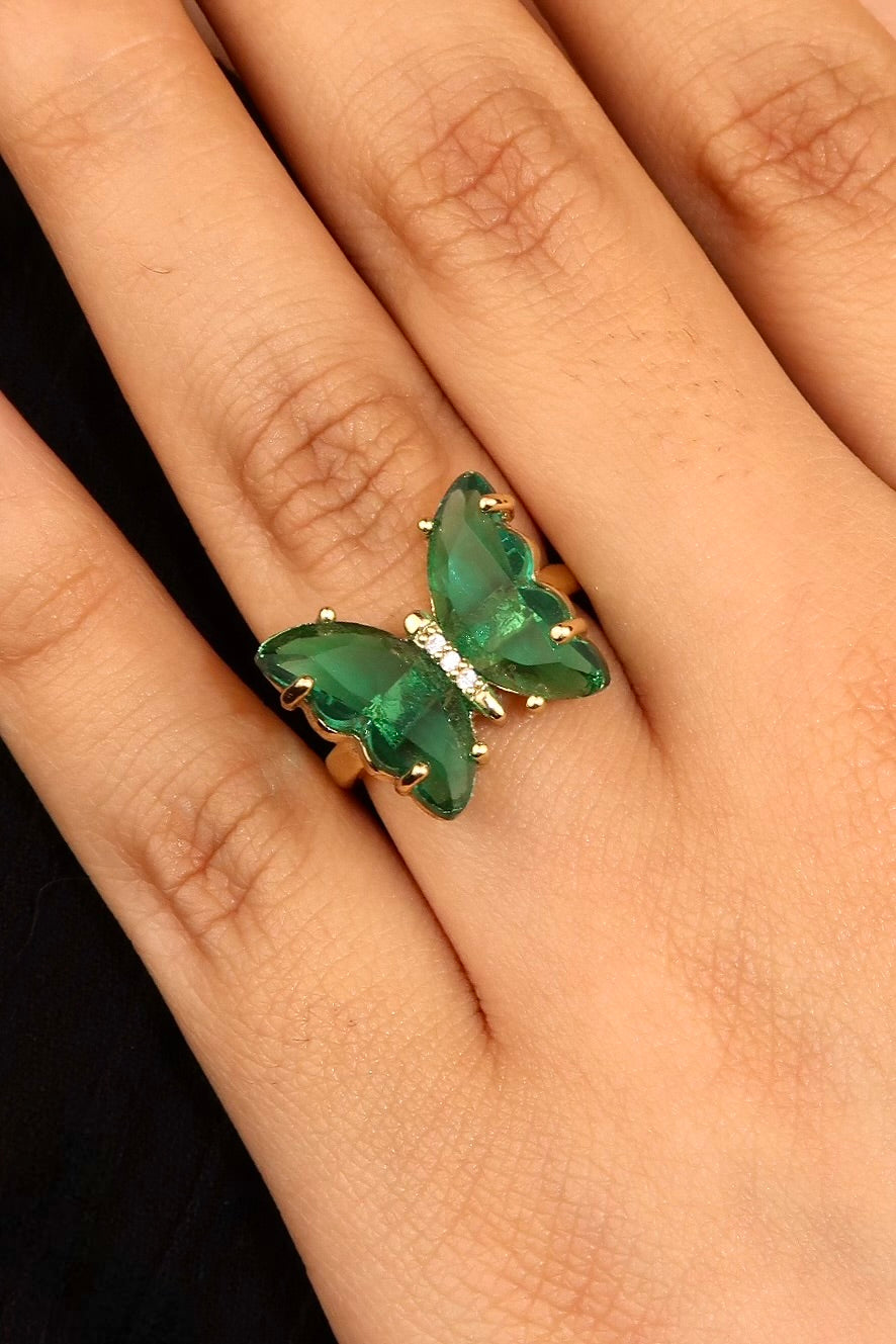 The Butterfly Gem Ring