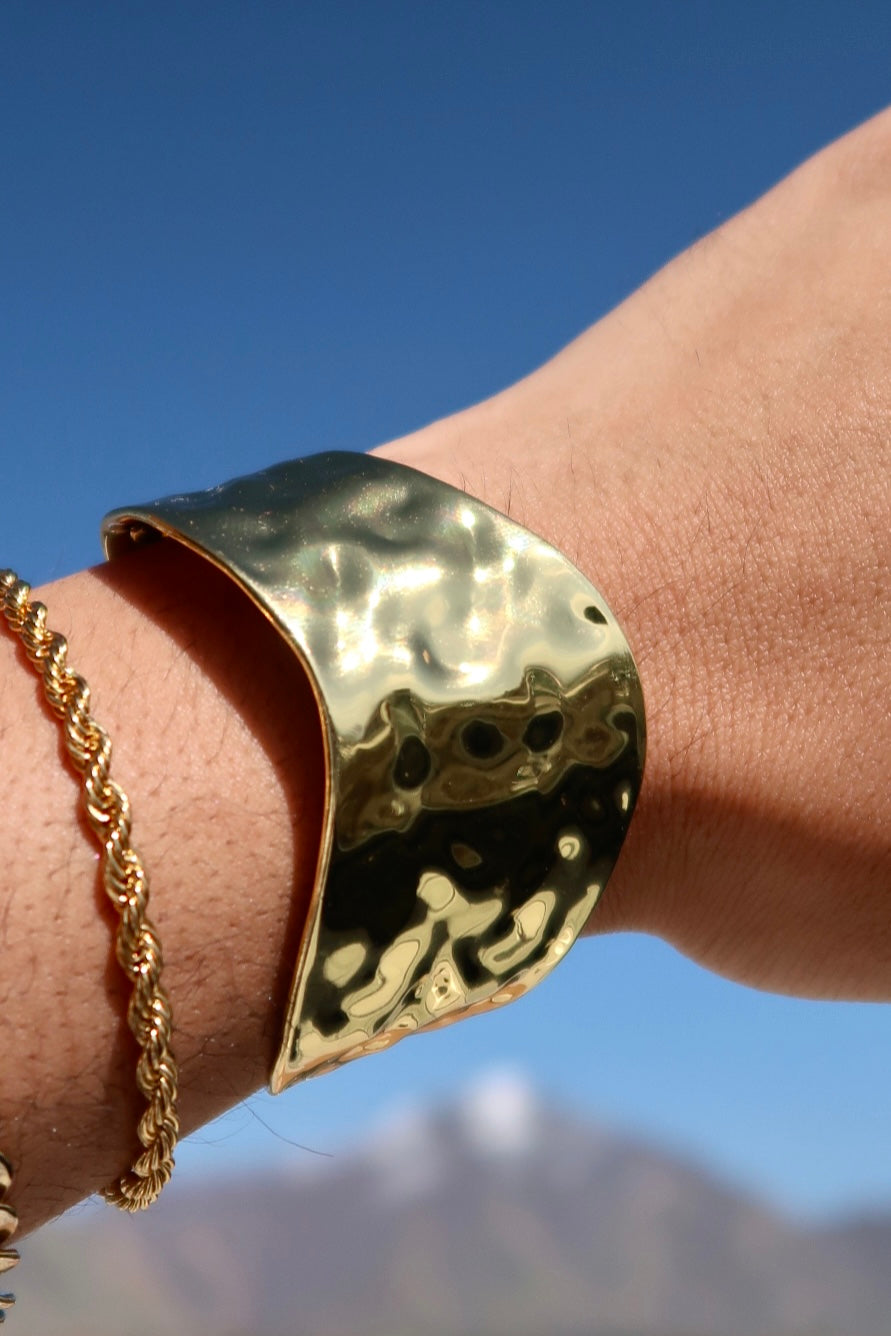 The Wonder Woman Gold Cuff