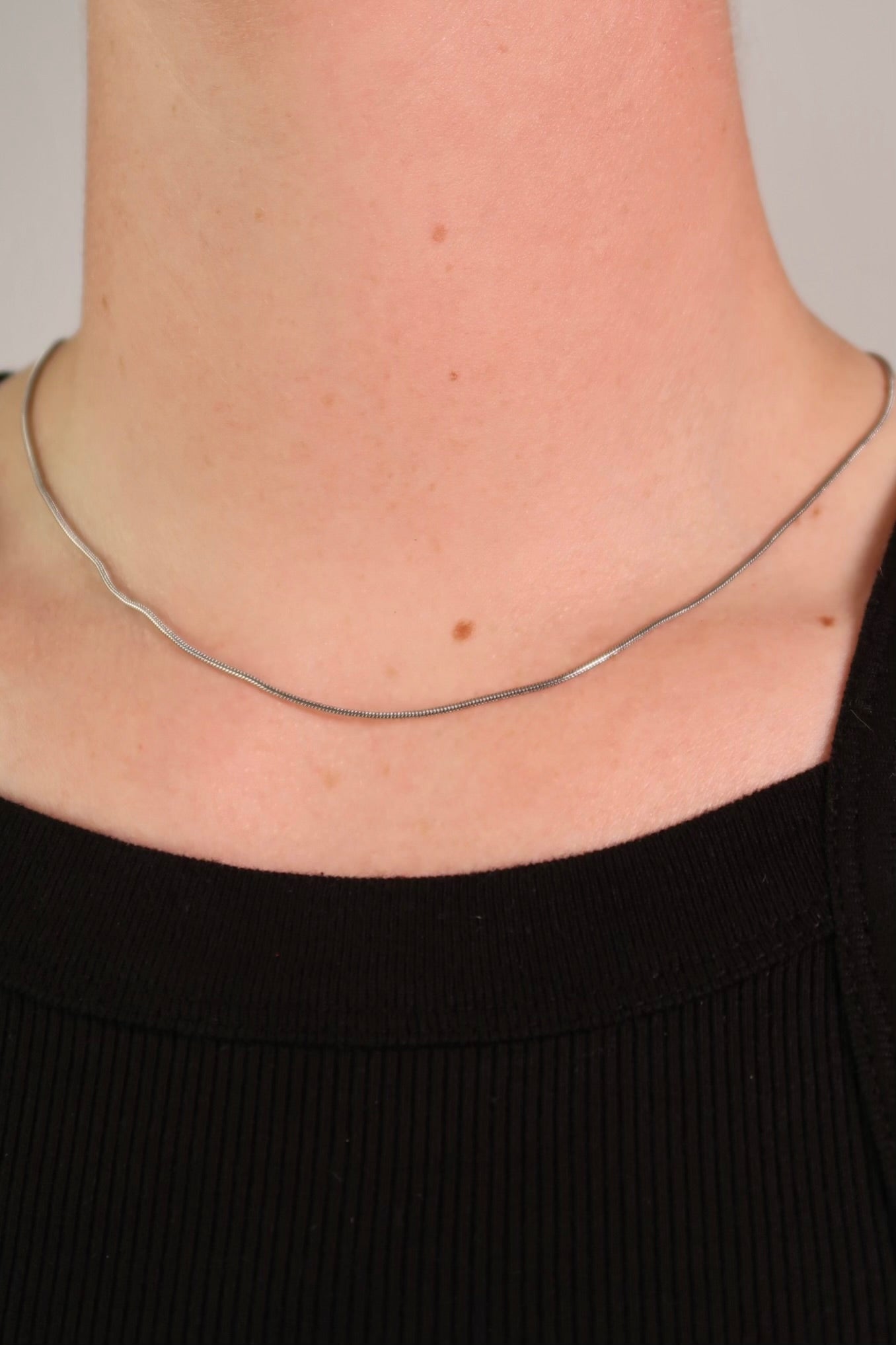 The Round Wheat Silver Chain