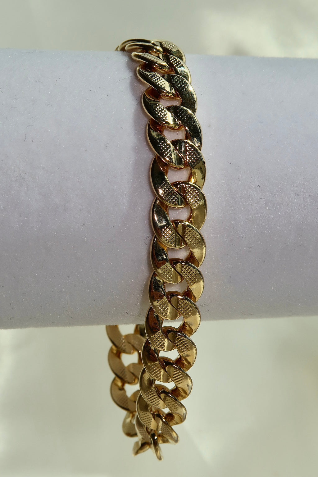 The Large Cuban Gold Bracelet