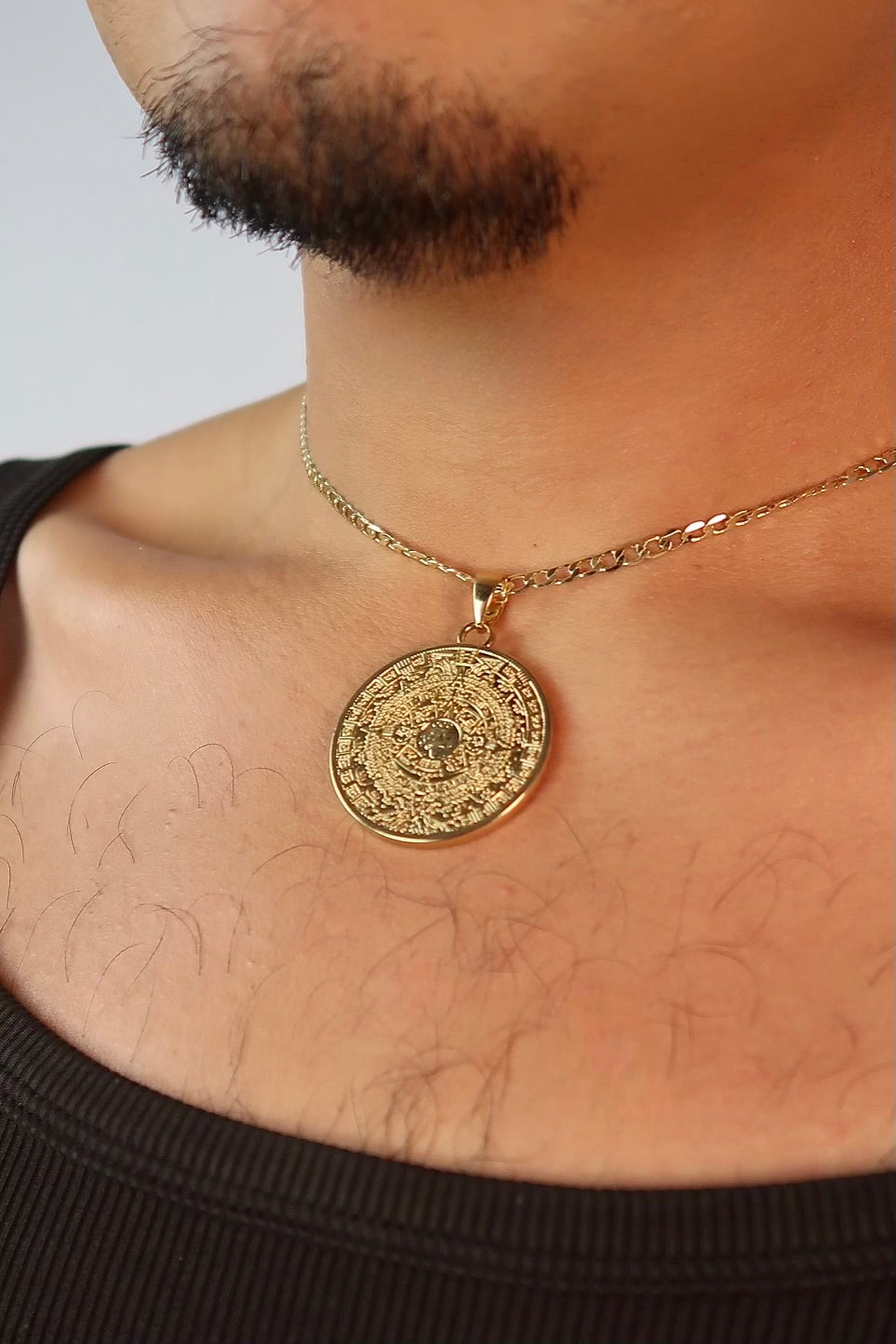 The Aztec Calendar Medallion