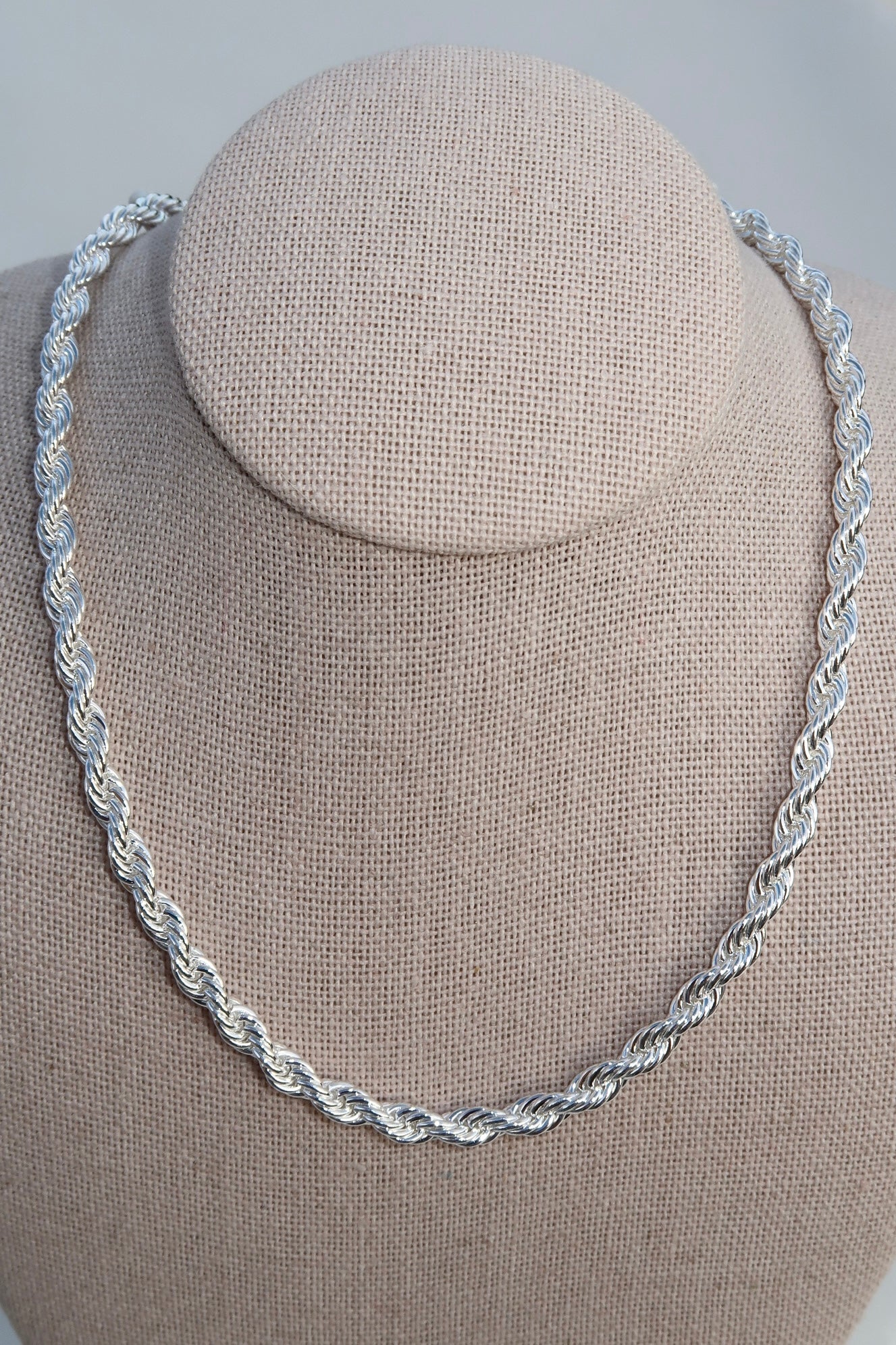 The Large Rope Silver Chain