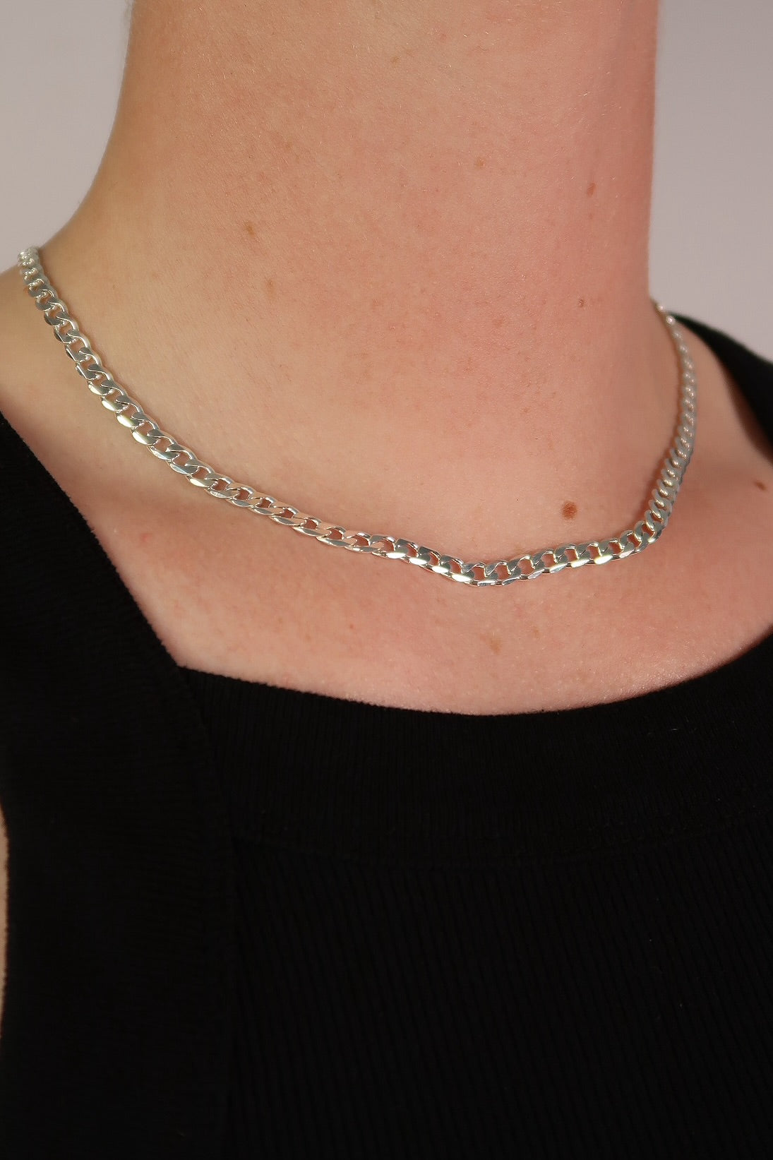 The Small Cuban Silver Chain