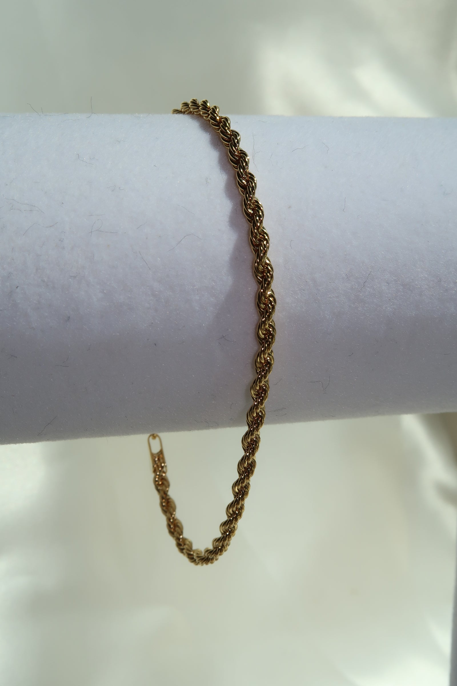 The Small Rope Gold Bracelet