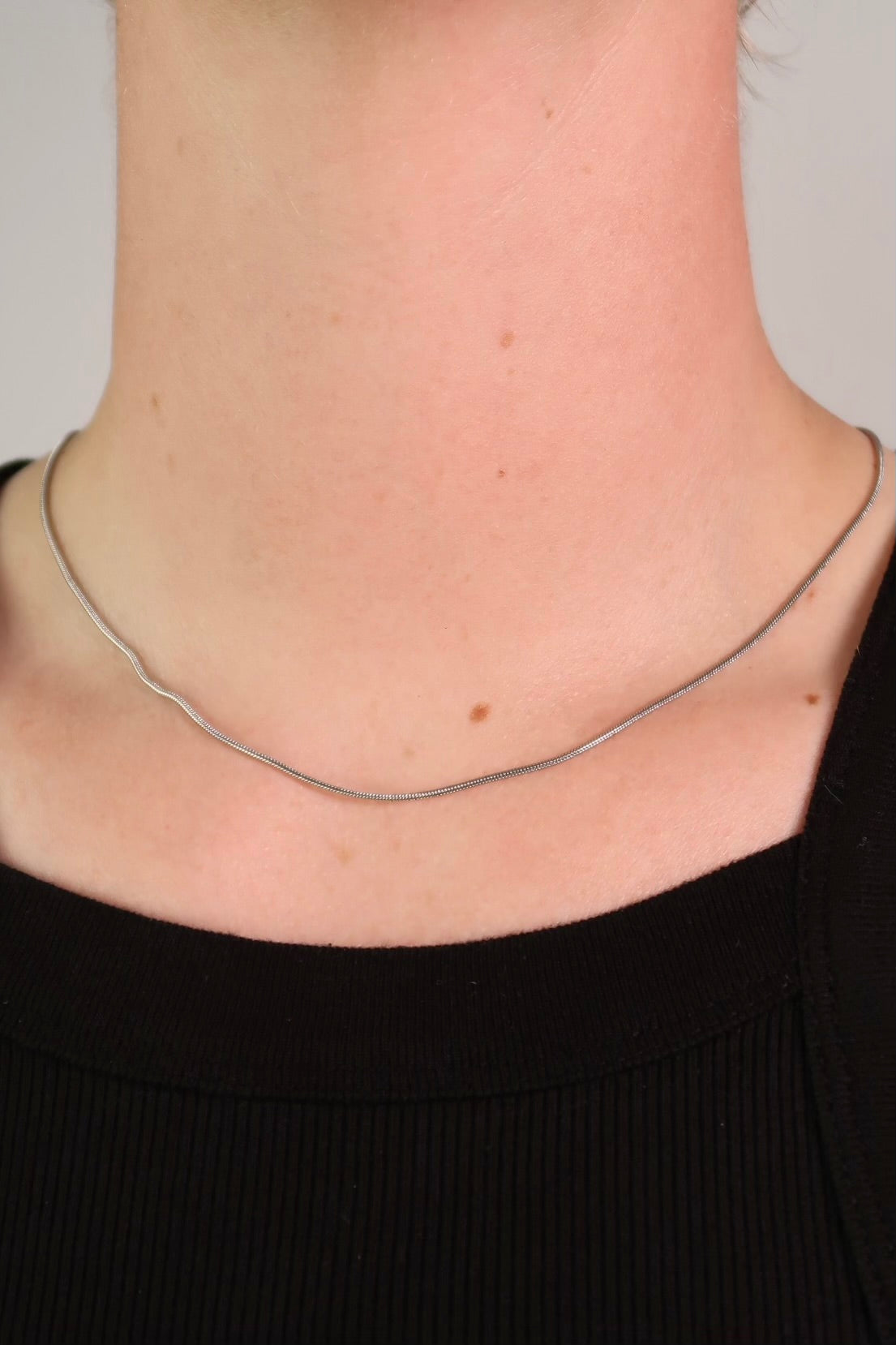 The Round Wheat Silver Chain