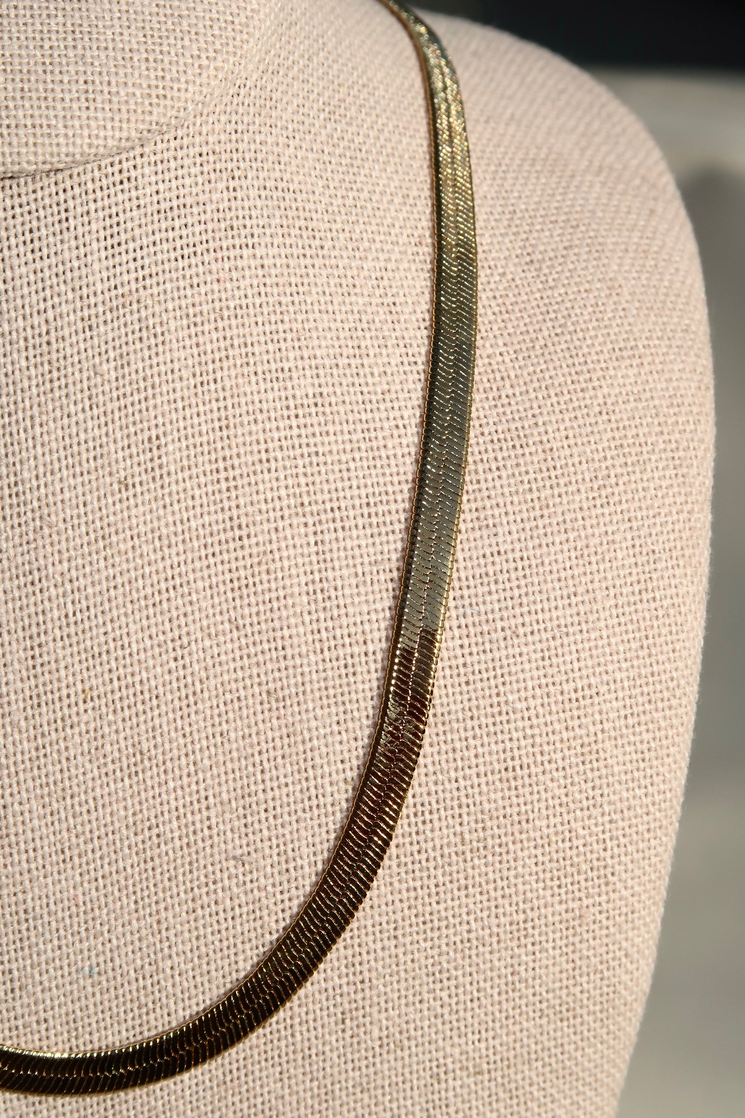 The Small Snake Gold Chain