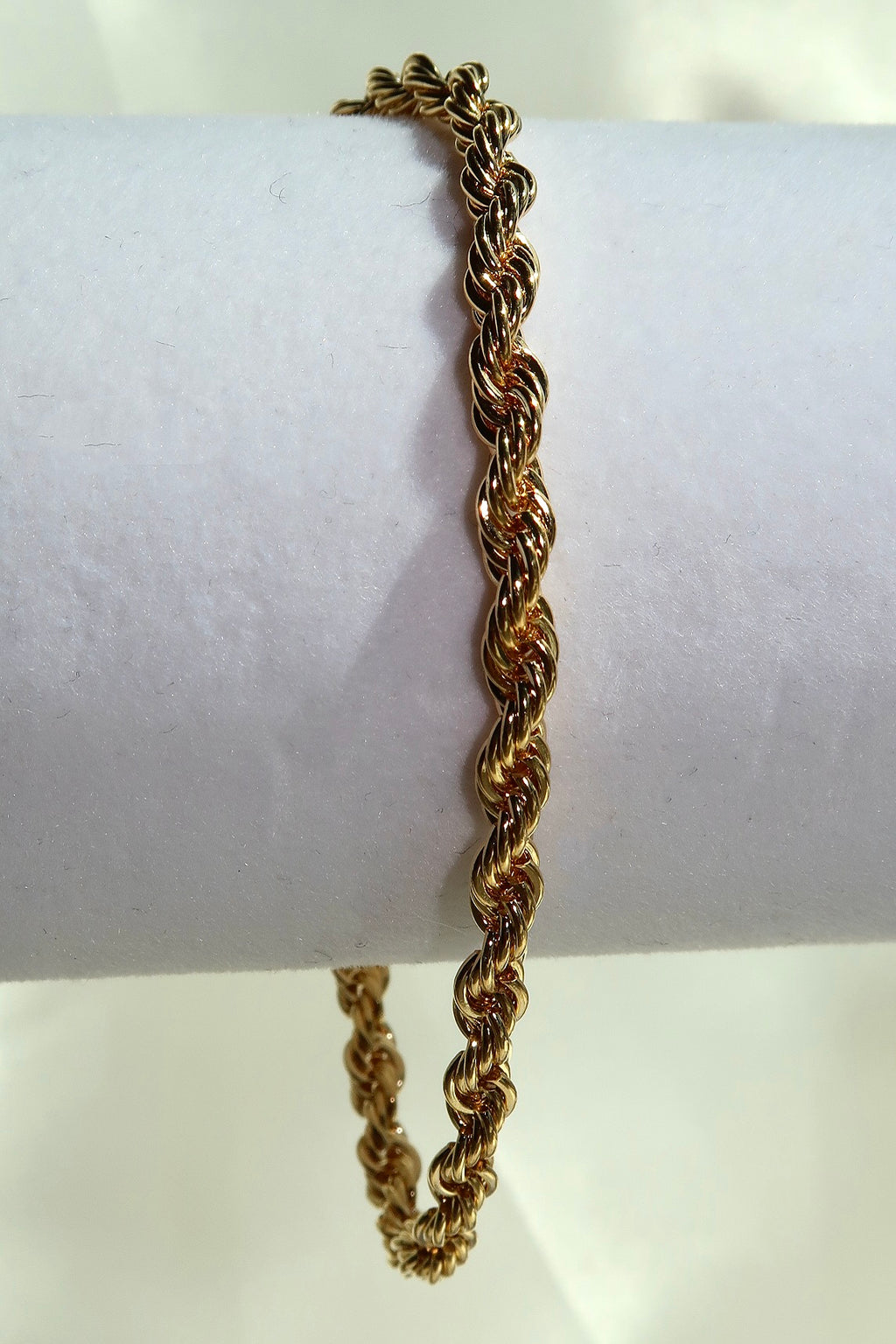 The Medium Rope Gold Bracelet