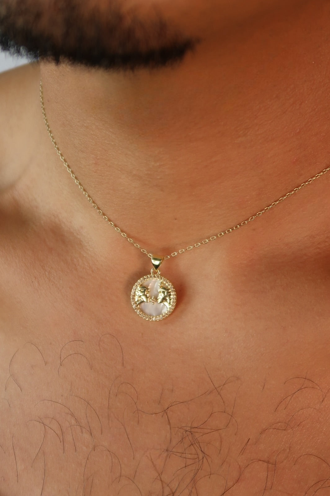The Colors & Pearl Back Zodiac Pendants