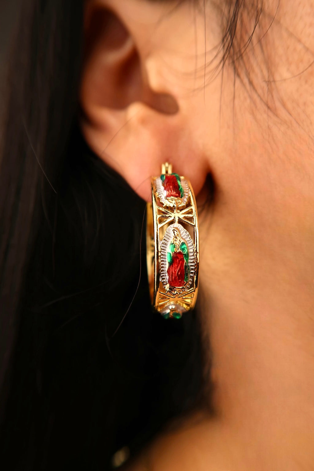The Virgencita Hoops