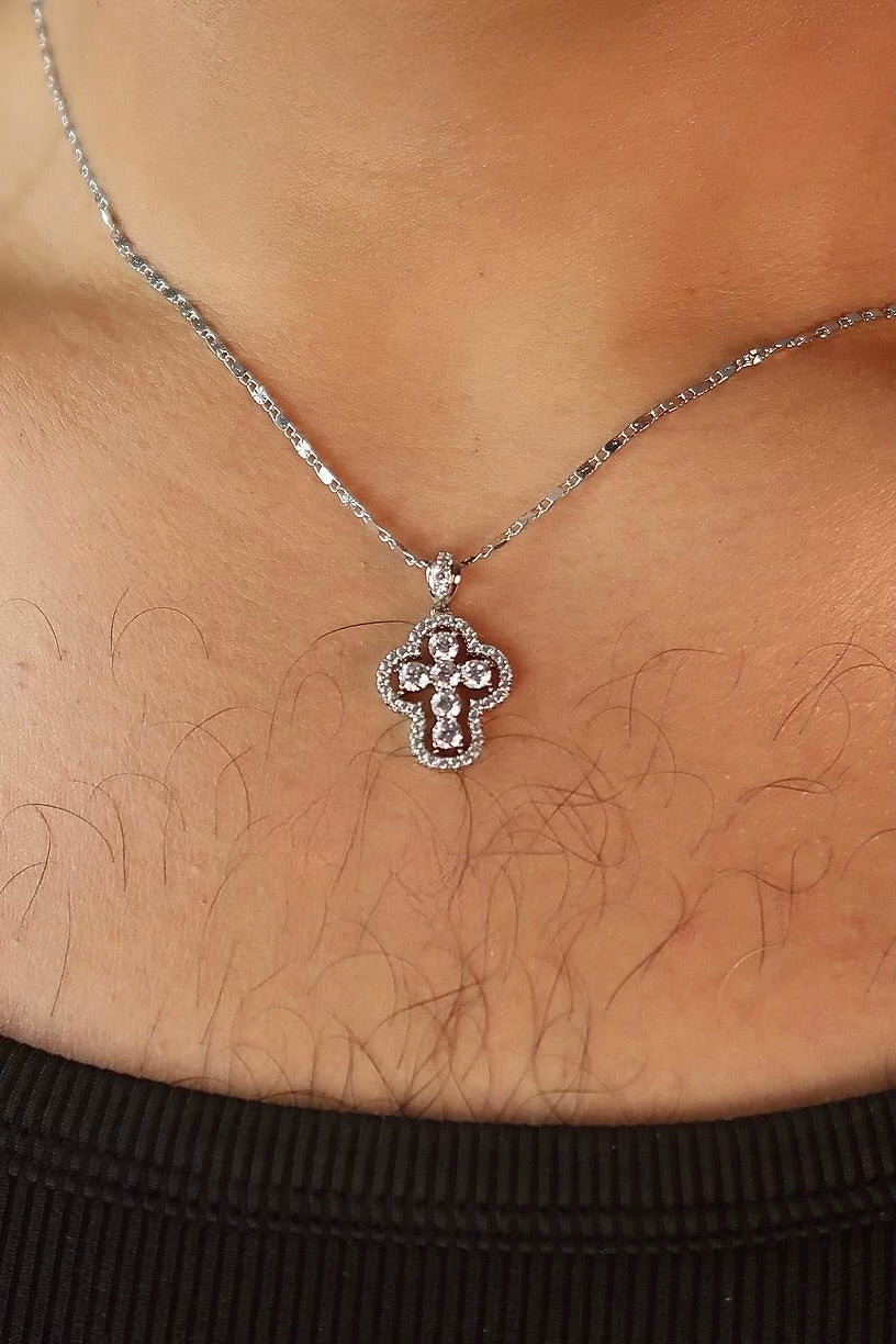 The Deluxe Silver Cross Pendant