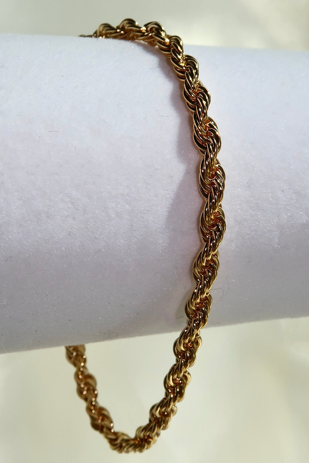 The Medium Rope Gold Bracelet