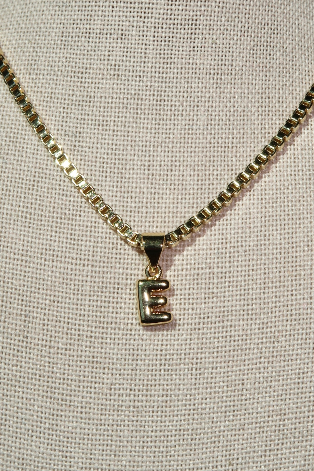 The Mini Gold Letter Charms