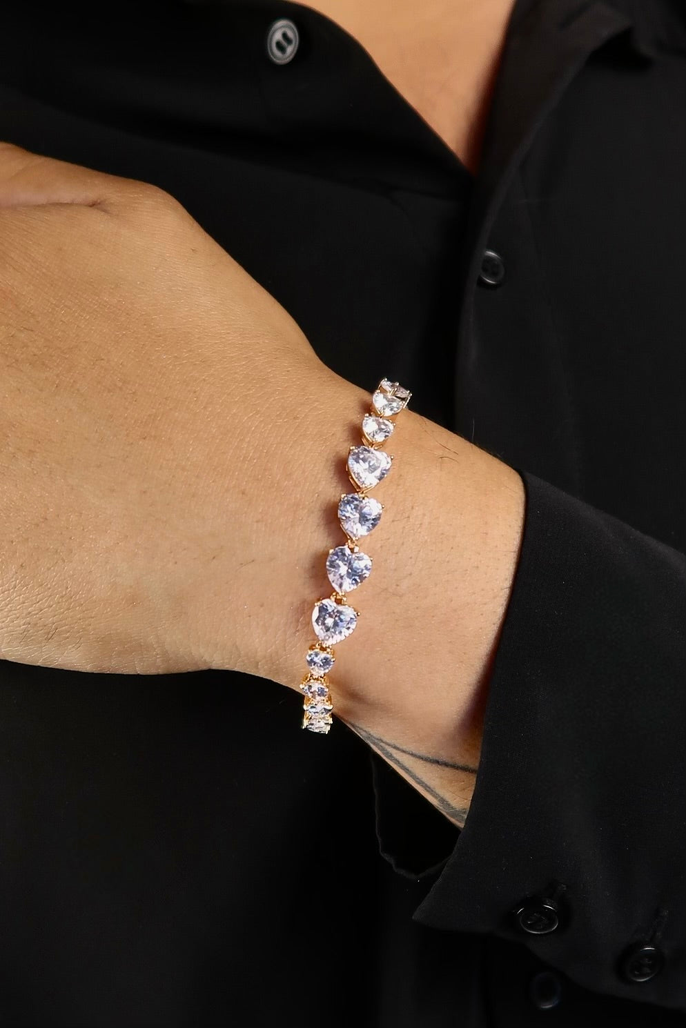The Lovey Diamond Rose Gold Bracelet