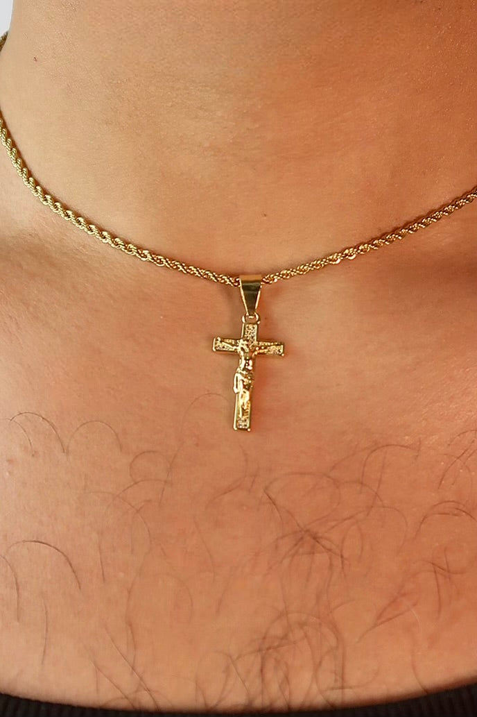 The Classic Gold Cross Pendant
