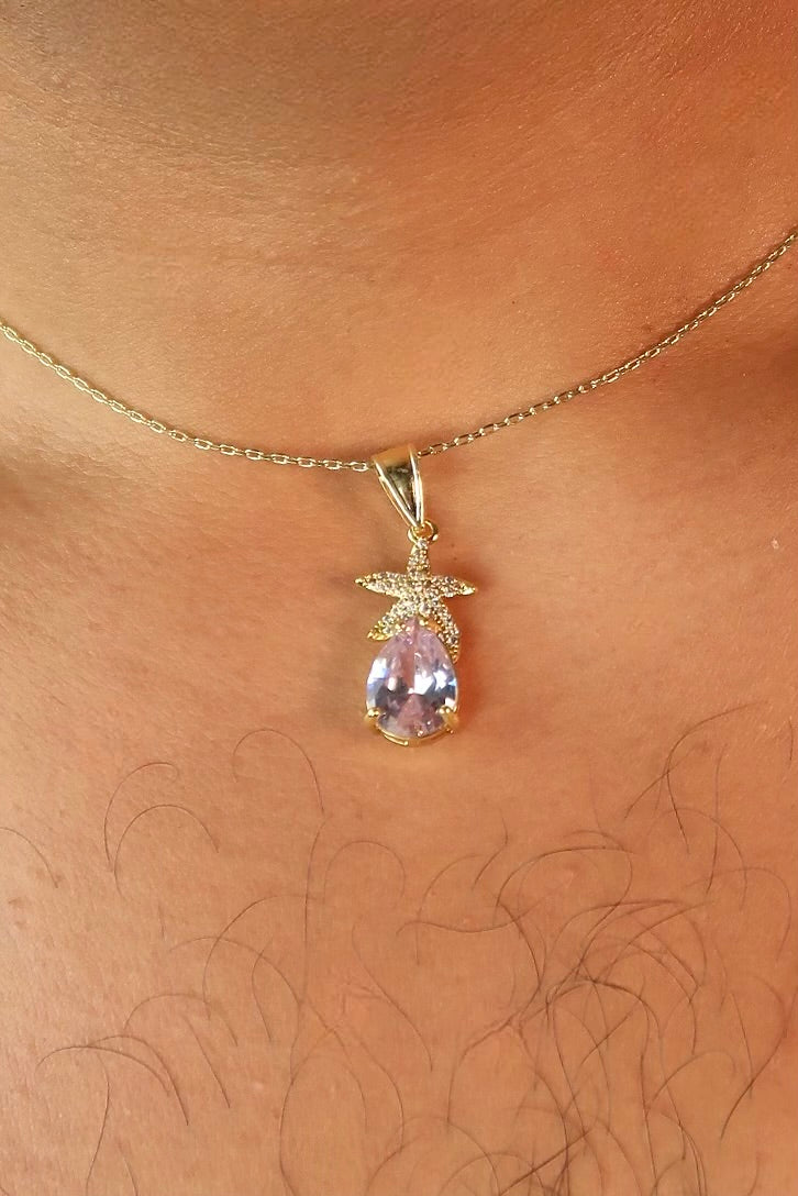 The Starfish Diamond Pendant