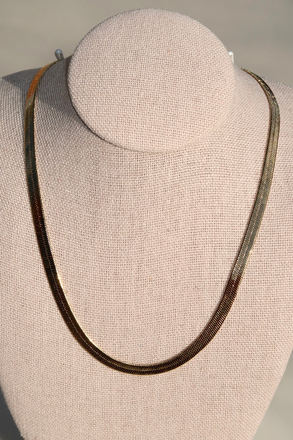 The Small Snake Gold Chain