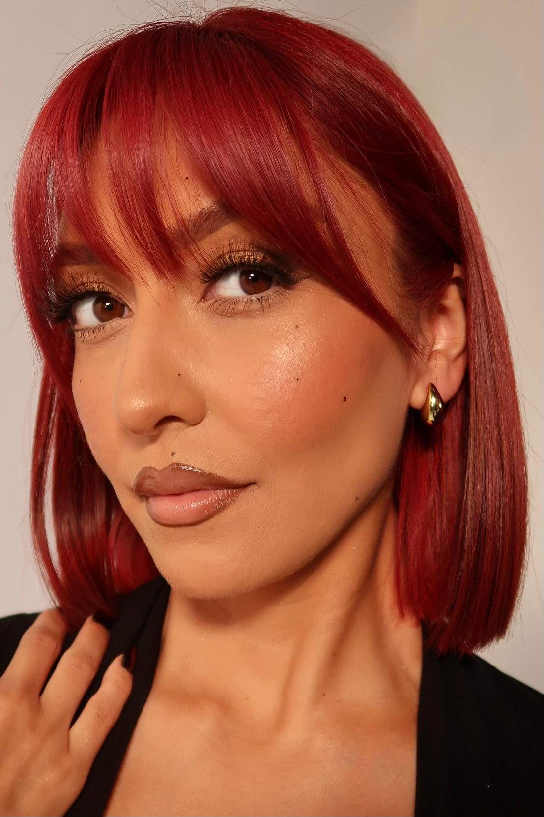 The Mini Drop Gold Earrings