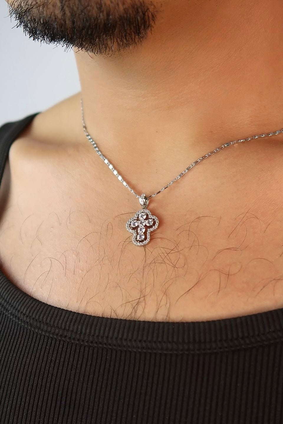 The Deluxe Silver Cross Pendant