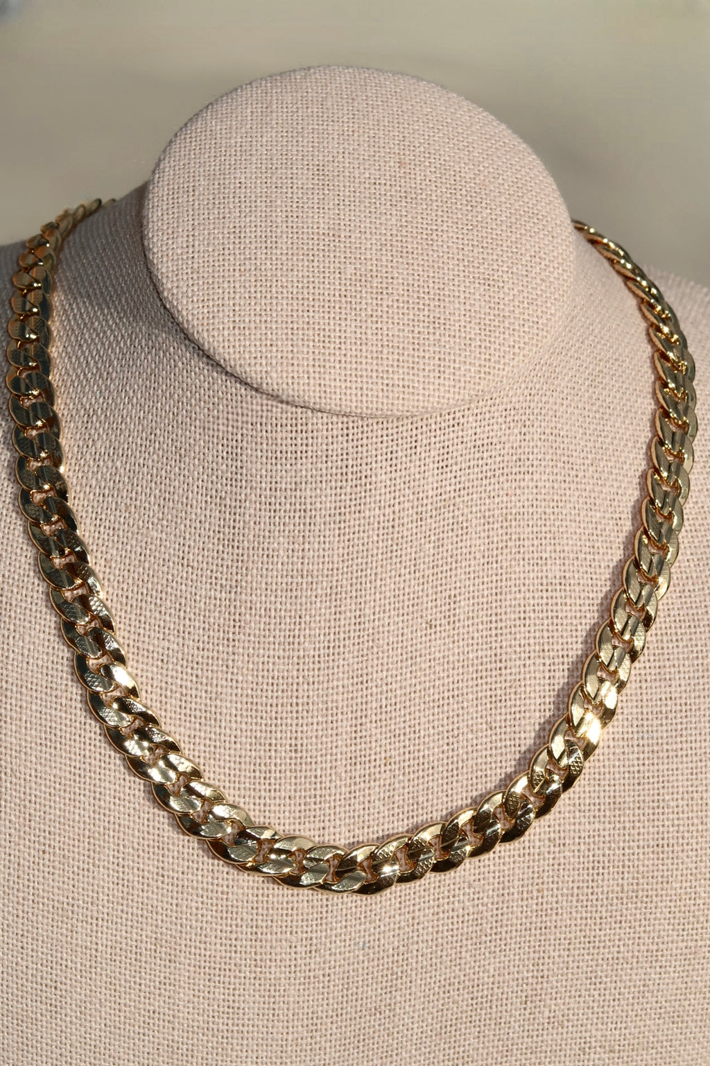 The Diamond Cut Small Cuban Gold Chain