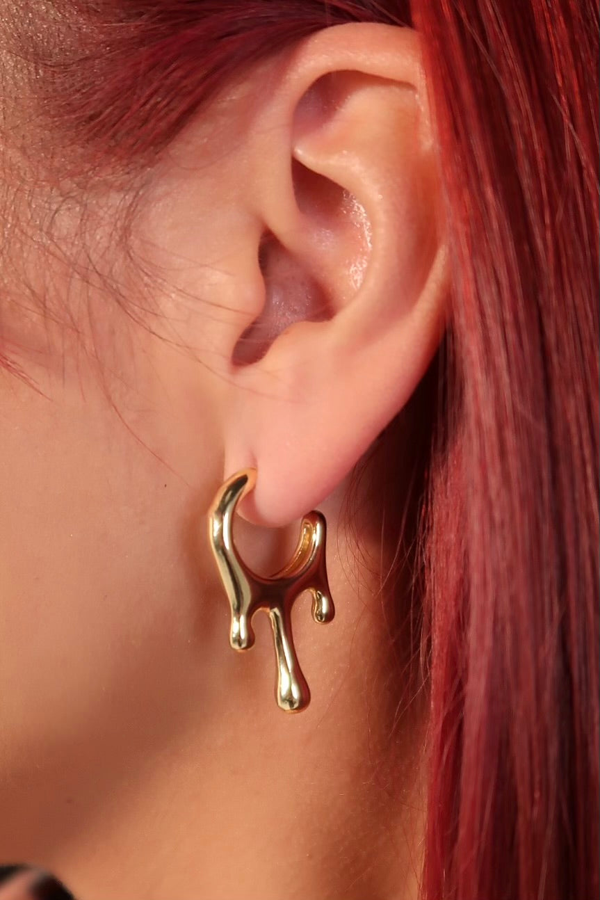 The Melted Earrings