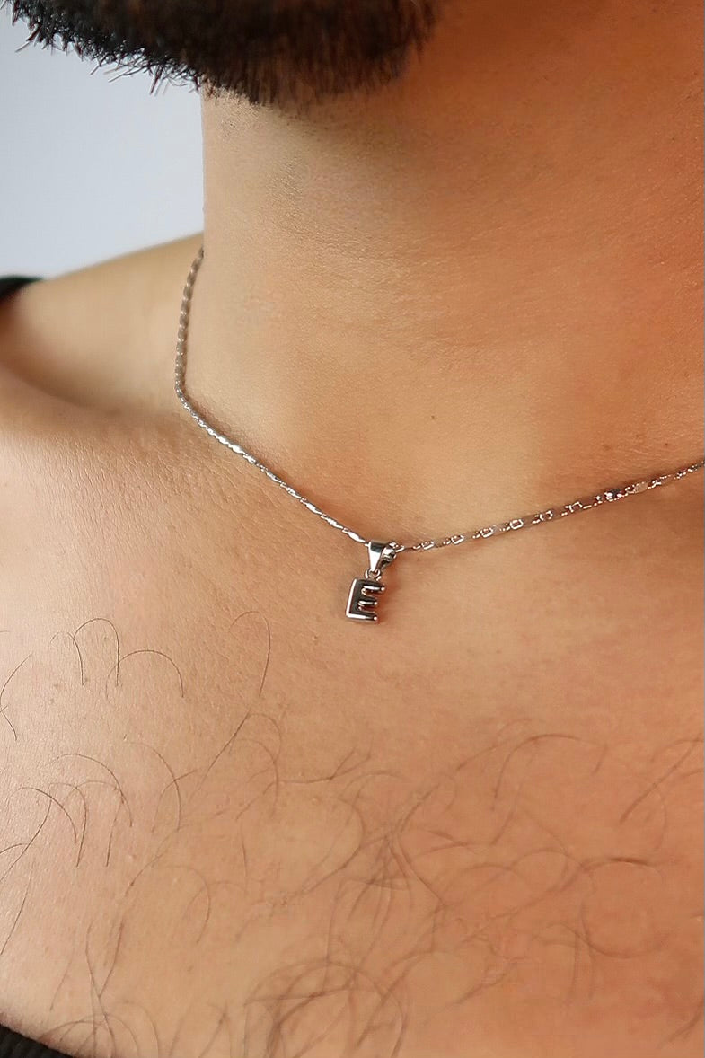 The Mini Silver Letter Charms