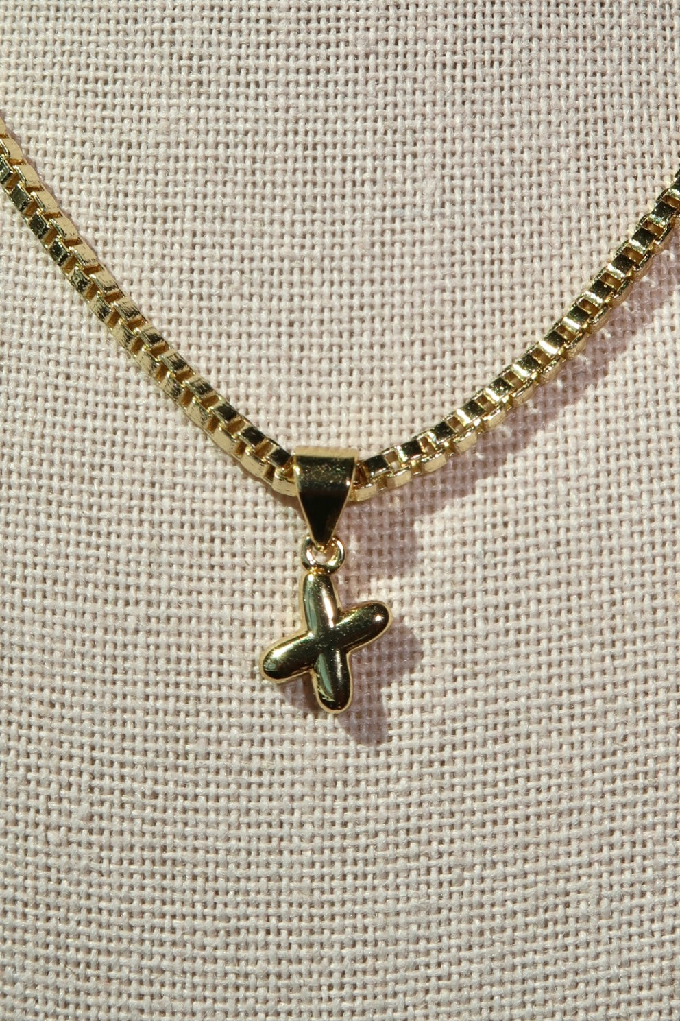 The Mini Gold Letter Charms