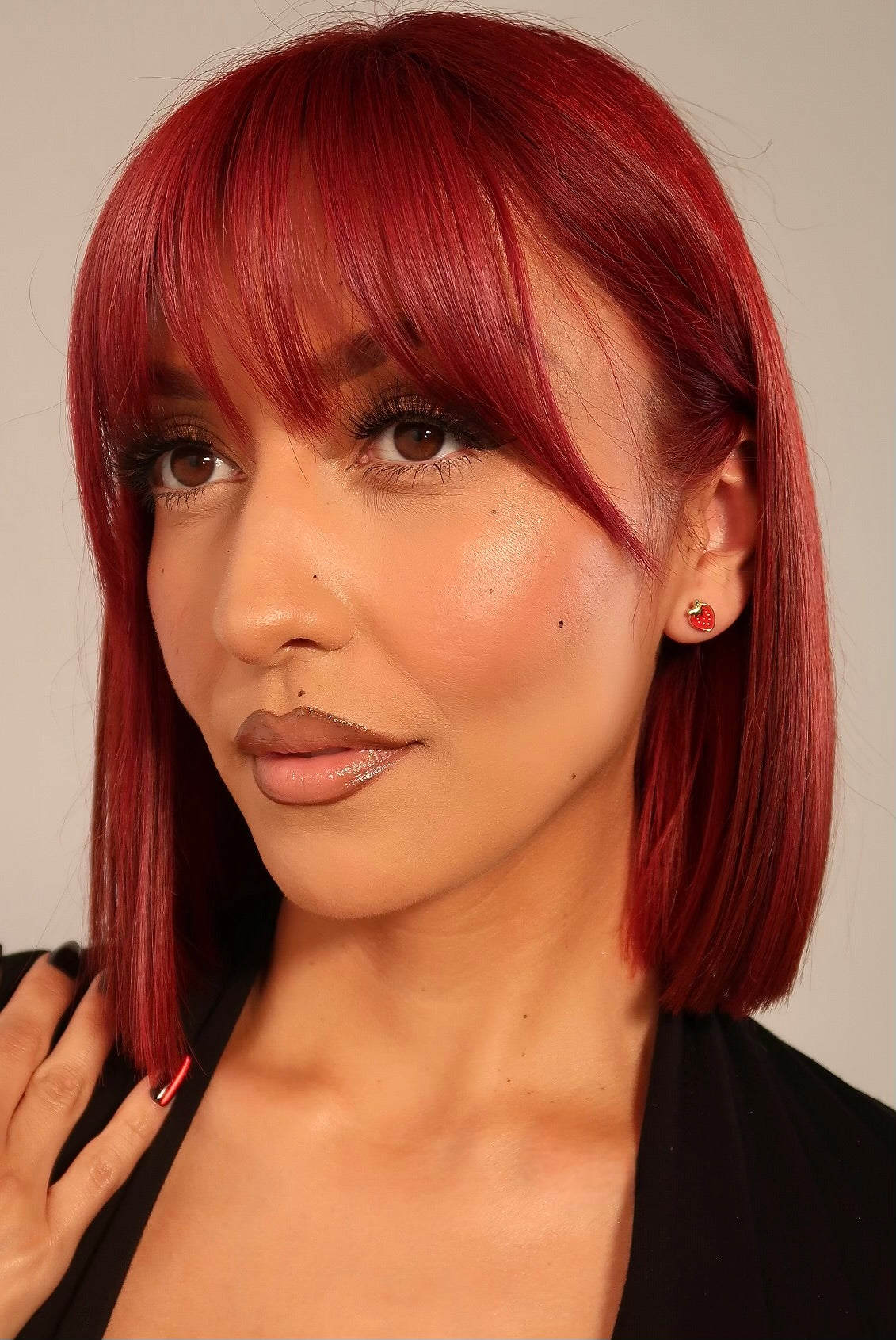 The Small Strawberry Studs