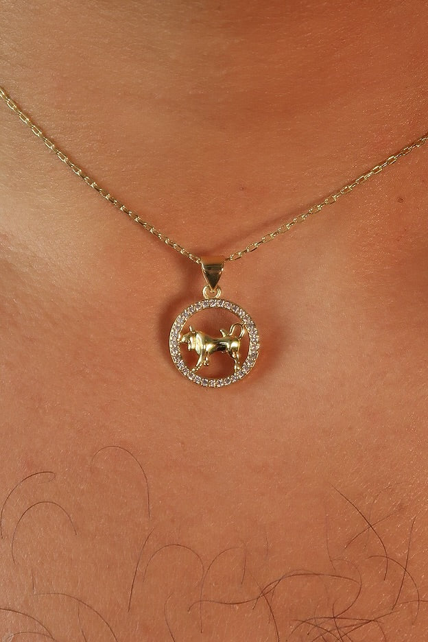 The Colors & Pearl Back Zodiac Pendants