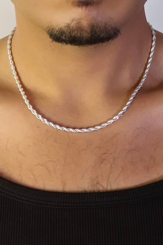 The Large Rope Silver Chain