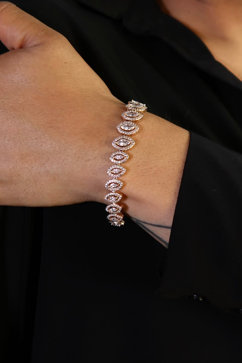 The Queen Rose Gold Bracelet