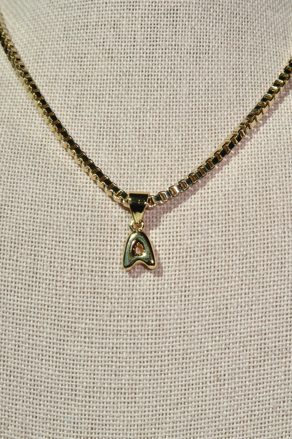 The Mini Gold Letter Charms