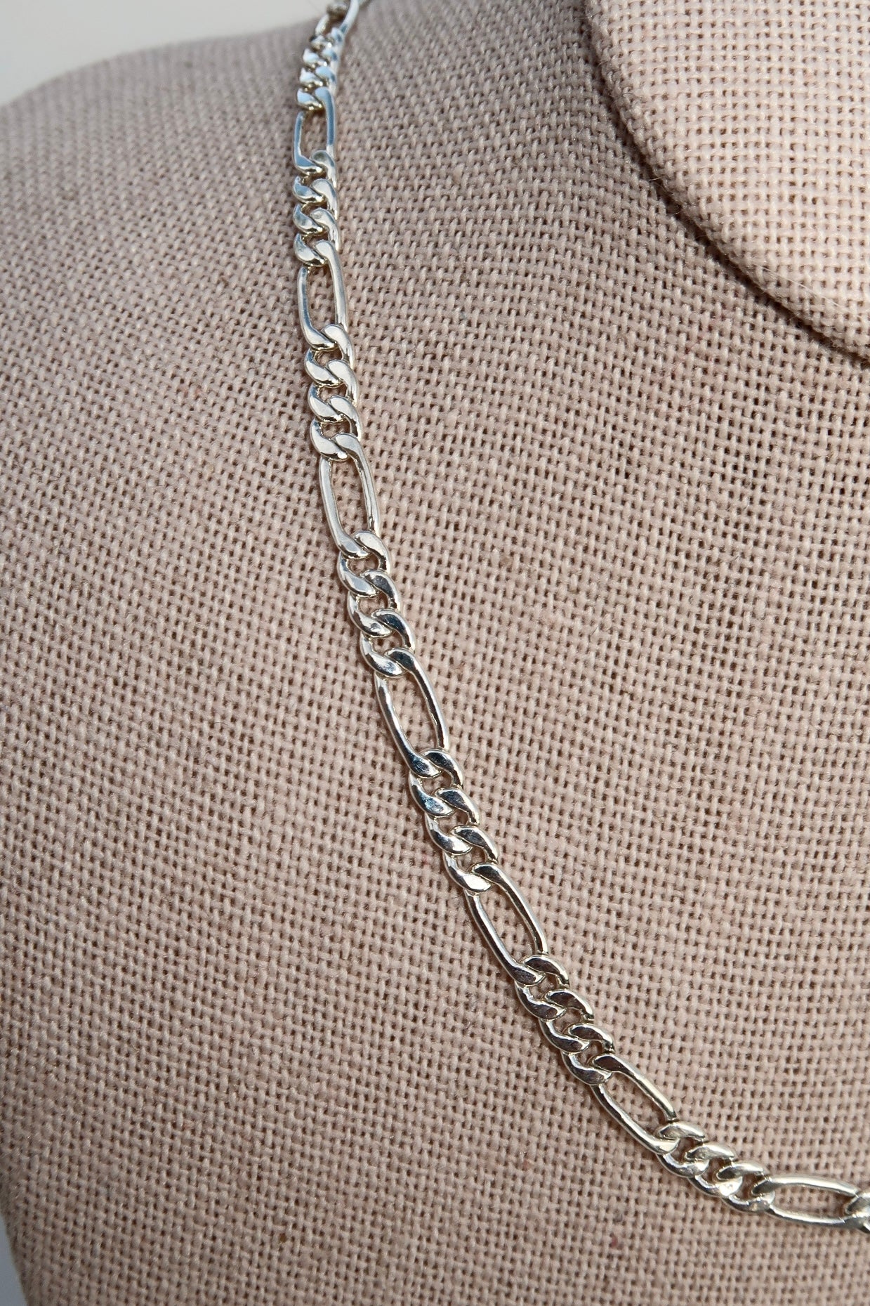 The Tiny Figaro Silver Chain