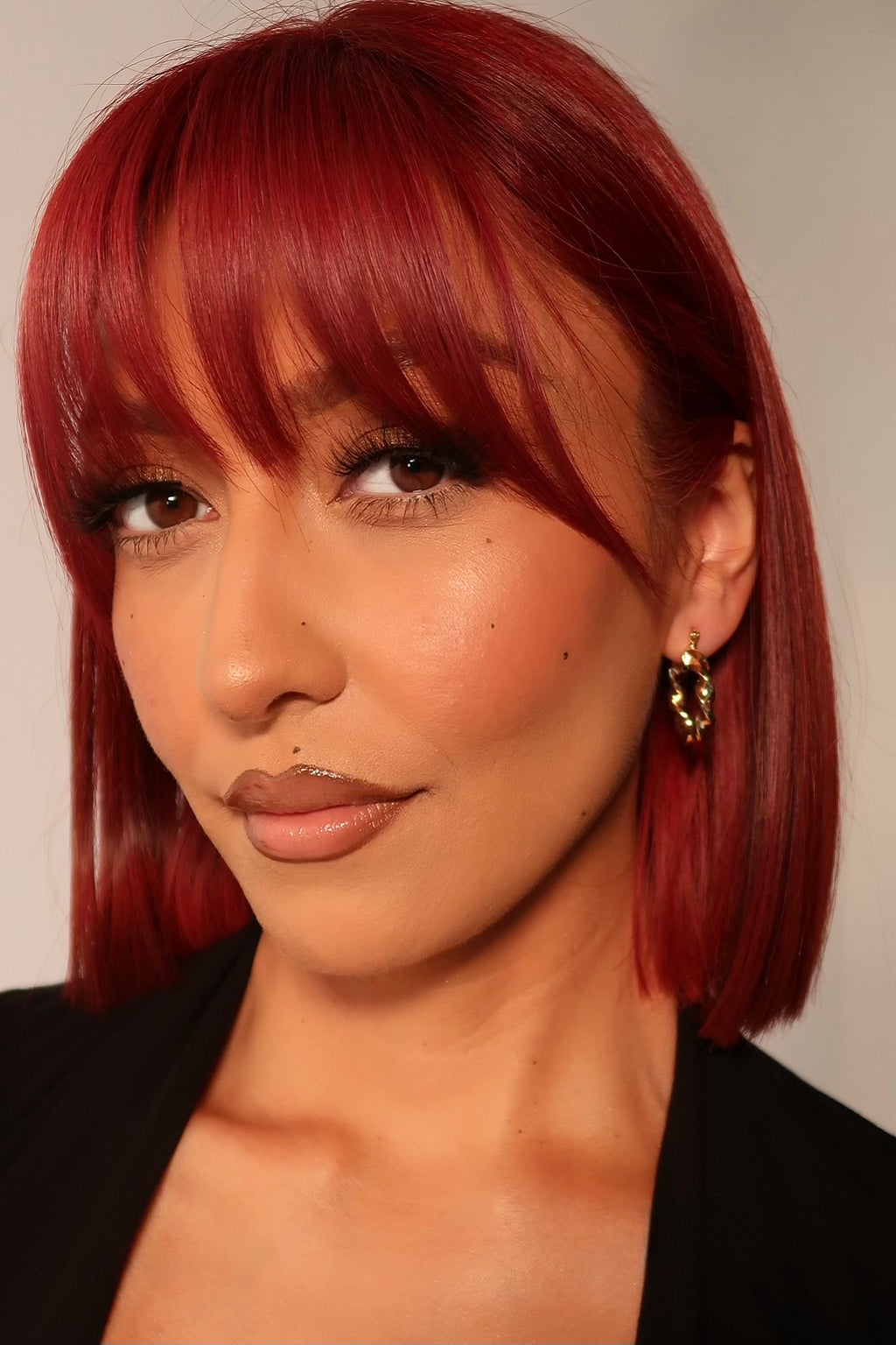 The Small Twisted Gold Hoops