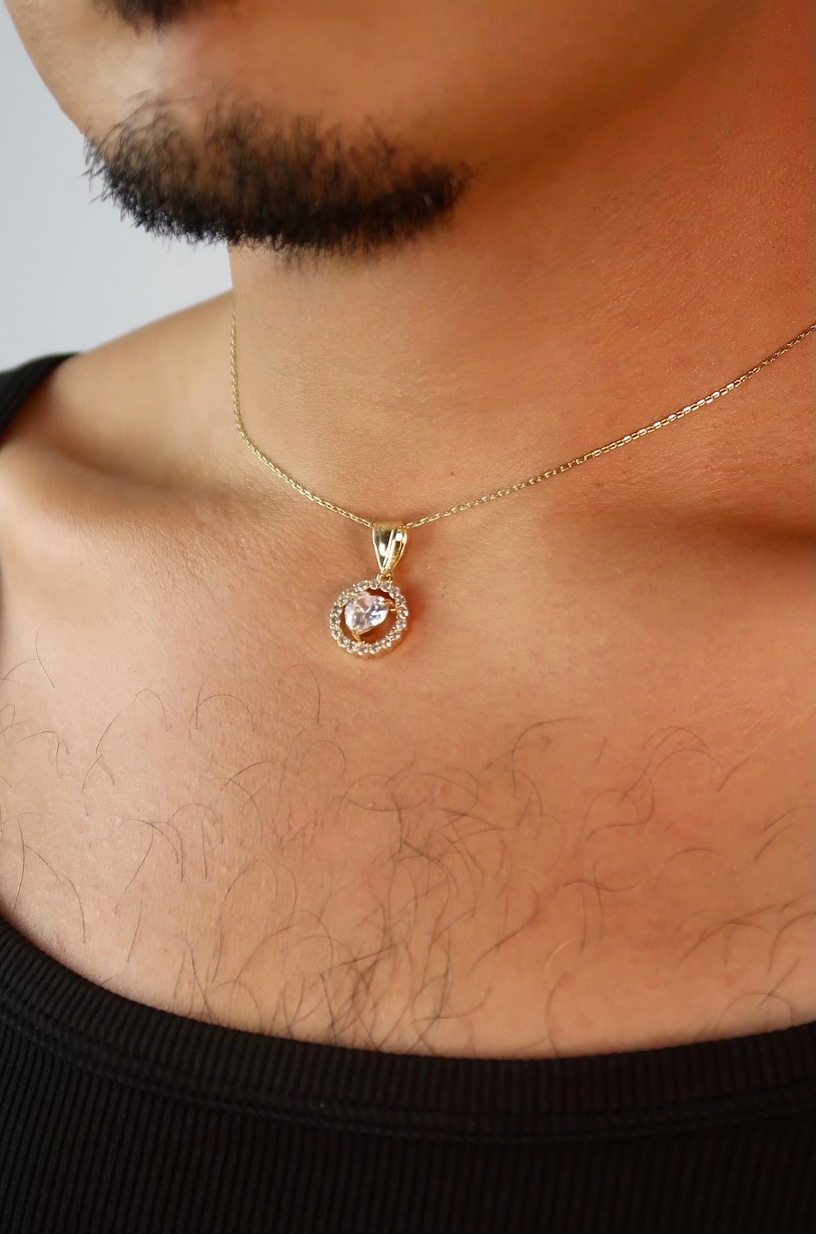 The Small Heart Diamond Pendant