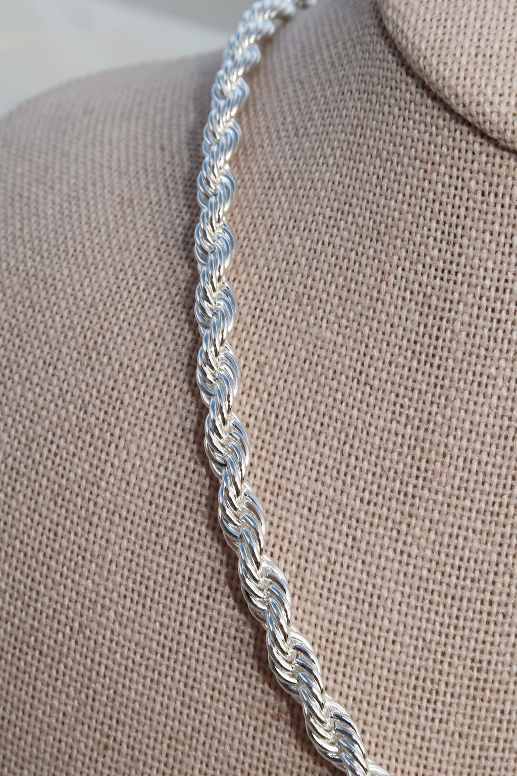 The Large Rope Silver Chain