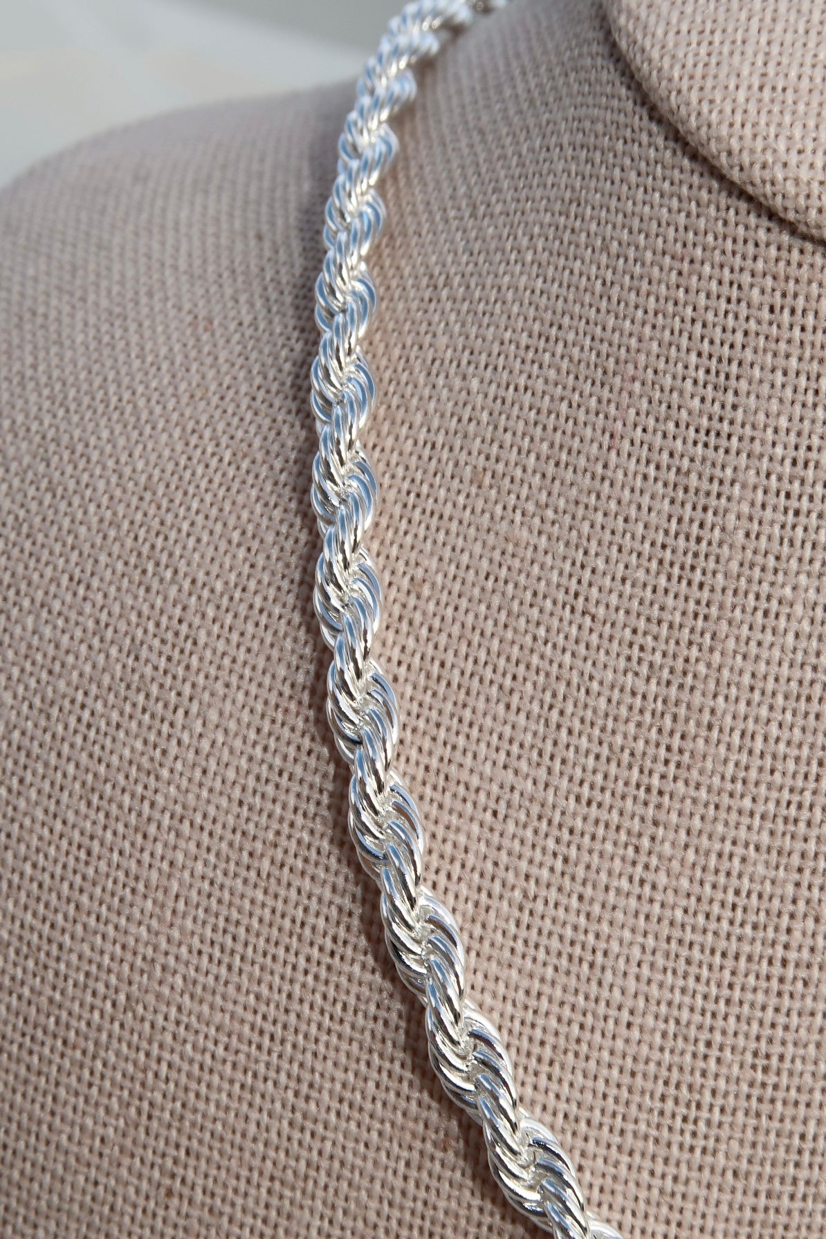 The Large Rope Silver Chain