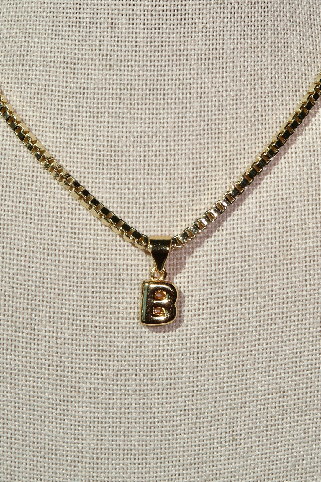 The Mini Gold Letter Charms