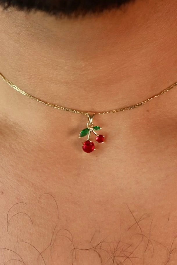 The Petite Cherries Pendant