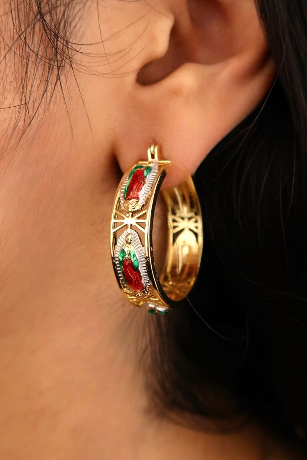 The Virgencita Hoops