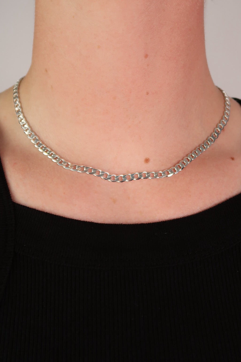 The Small Cuban Silver Chain
