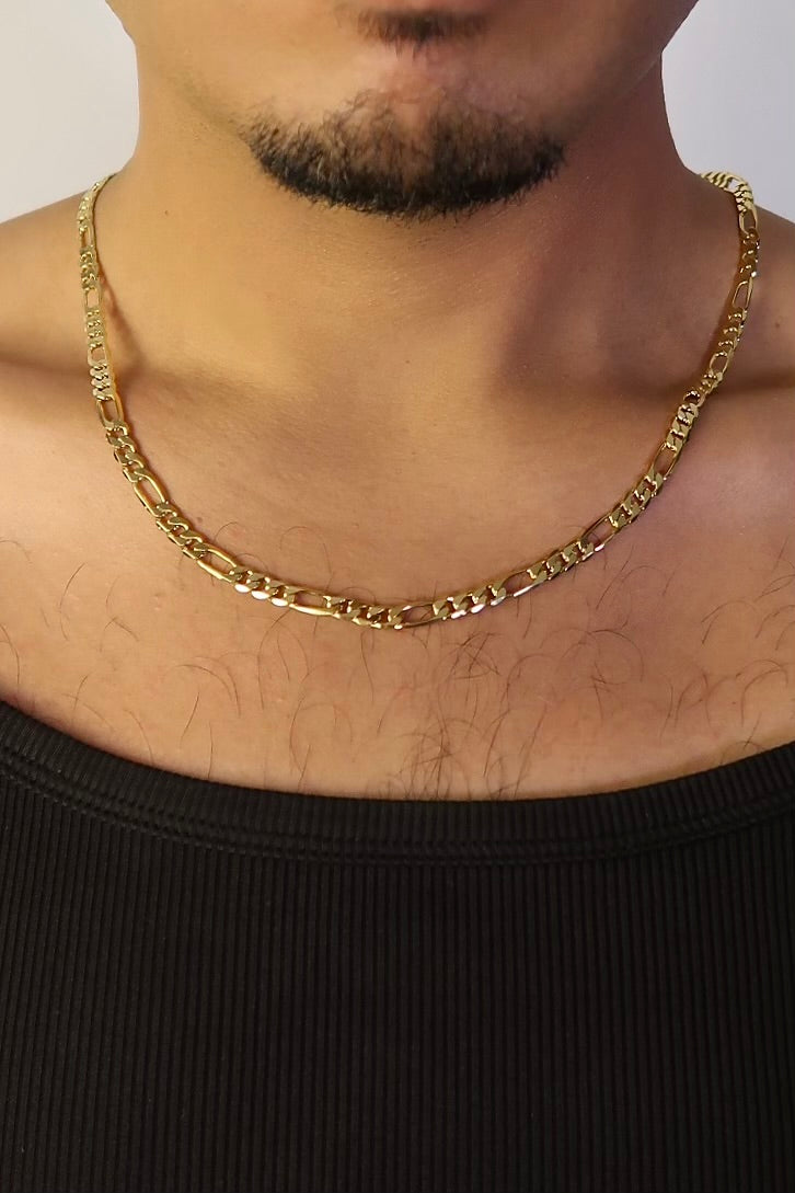 The Large Figaro Gold Chain