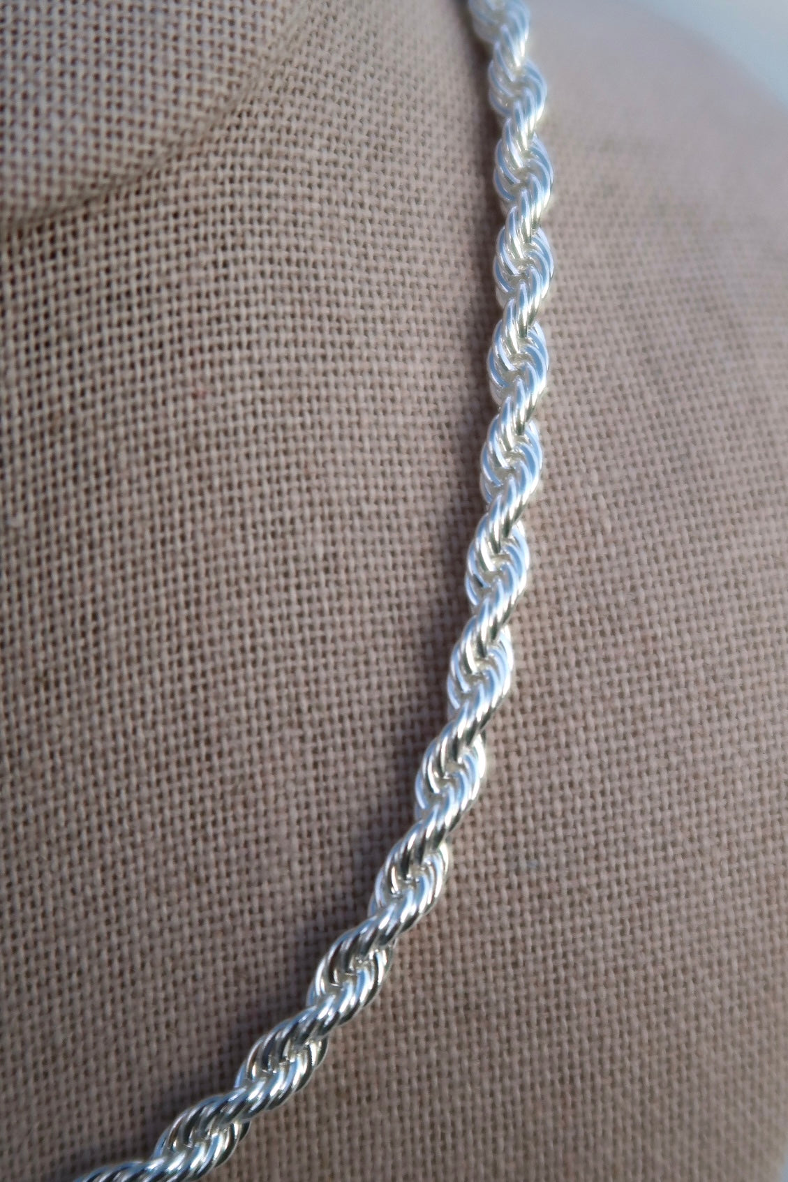 The Large Rope Silver Chain